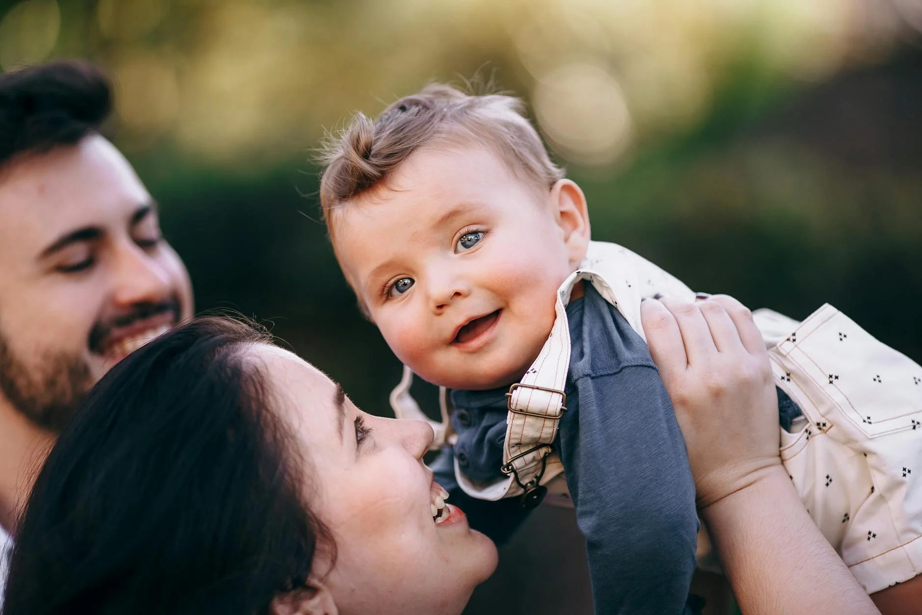 Baby Boy Family Happiness