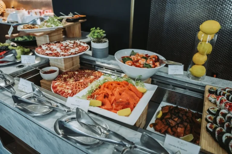 Cooked Meat Catering Food