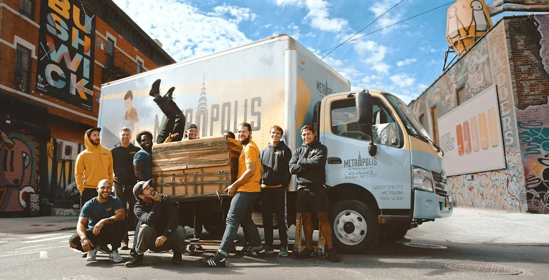 Delivery Truck Village