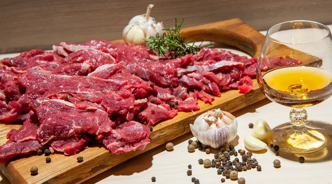 Lamb Stew Cooked Meat